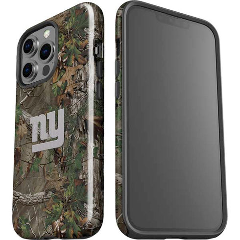 NFL New York Giants Realtree Xtra Green Camo iPhone 15 Pro Impact Case